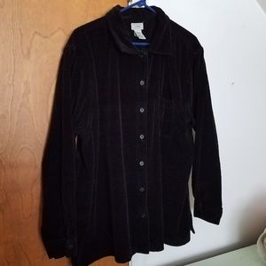 L.L Bean 2X Corduroy Soft Button Down Shirt